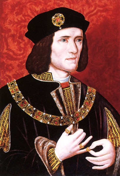 Richard III. (1452–1485) vládl pouze tři roky